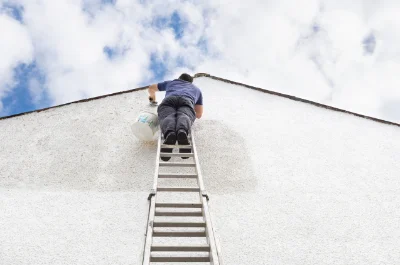 Peinture extérieure à Échassières — façades et ravalement